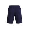 Under Armour UA Unstoppable Logo Print Drawstring Mid-Rise Sports Shorts Men Shorts Navy-Blue 1370378-410