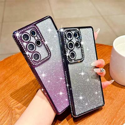 Glitzer Bling Hülle für Samsung Galaxy S25 Edge S23 Ultra S24 FE A56 A36 A26 A16 A55 A35 A25 A15 A54 A34 A14 Hülle iPhone 16 15 Pro Max 14 Plus 13 12