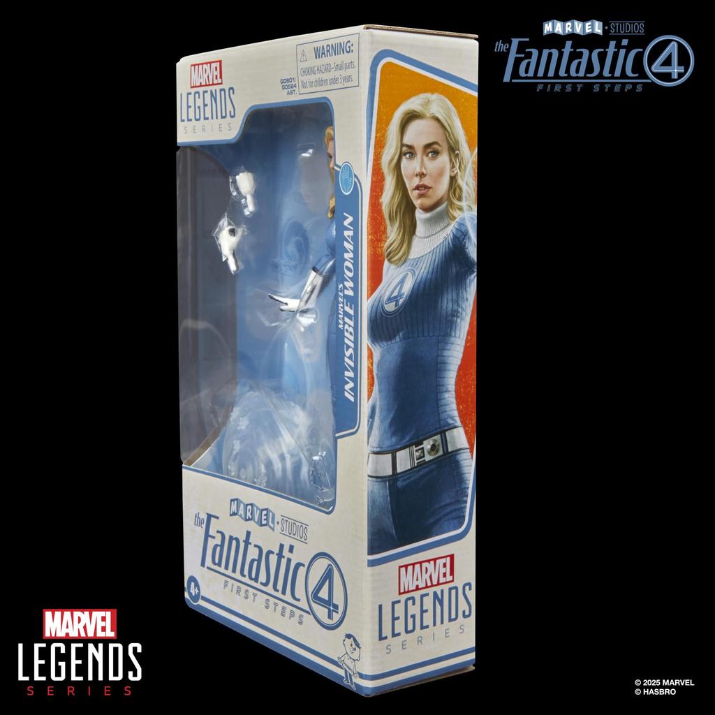 Hasbro MARVEL Marvel Legends Series Marvel Invisible Woman First Sue Storm Movie Collection 15 Cm Action Figure Toy G0801 Authentic "Fantastic 4