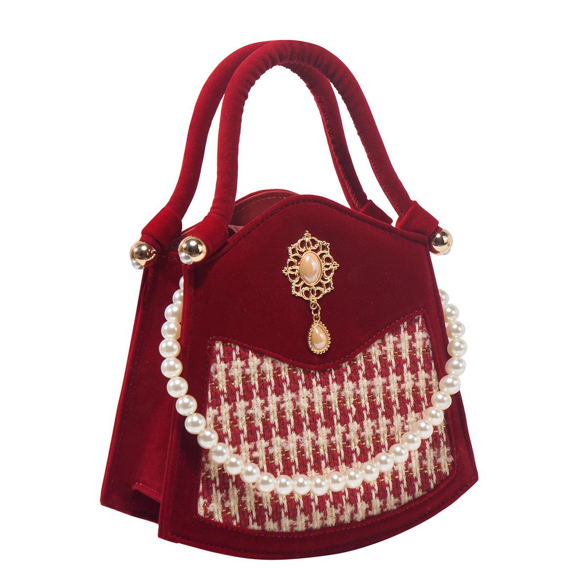 Женская сумка Красная Нишевая Сумка Свадебный Подарок Невеста Женская Свадебная Сумка Маленькая Сумка