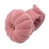 Pumpkin Shape Wrist Pin Cushion with Adjustable Snap Band Soft Corduroy DIY Needlework Craft Sewing Quilting Needles Holder Pincushion Sewing Supplies