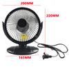 Fan Heater Air Heater Office Home 6Inch Heat-resistant Safe And Reliable Silent Operation Electric Fan Heater New