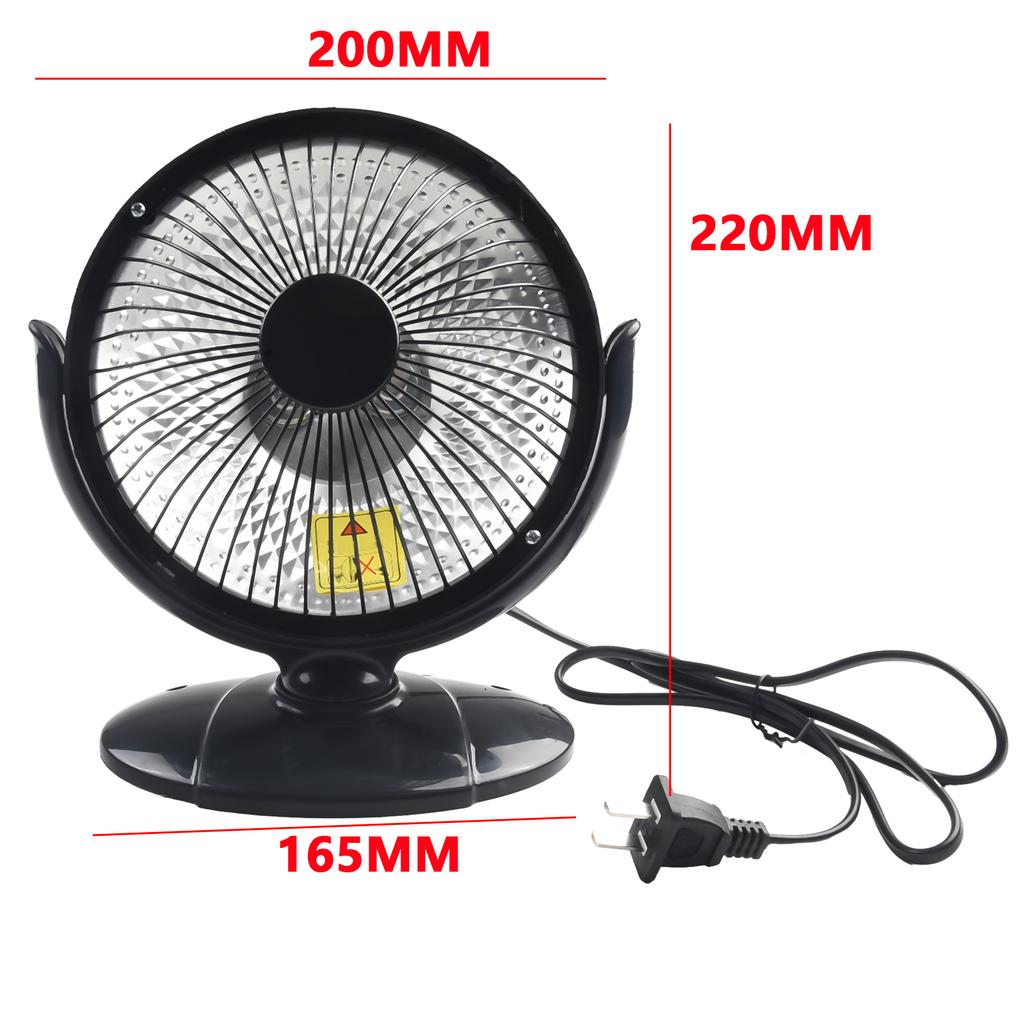 Fan Heater Air Heater Office Home 6Inch Heat-resistant Safe And Reliable Silent Operation Electric Fan Heater New