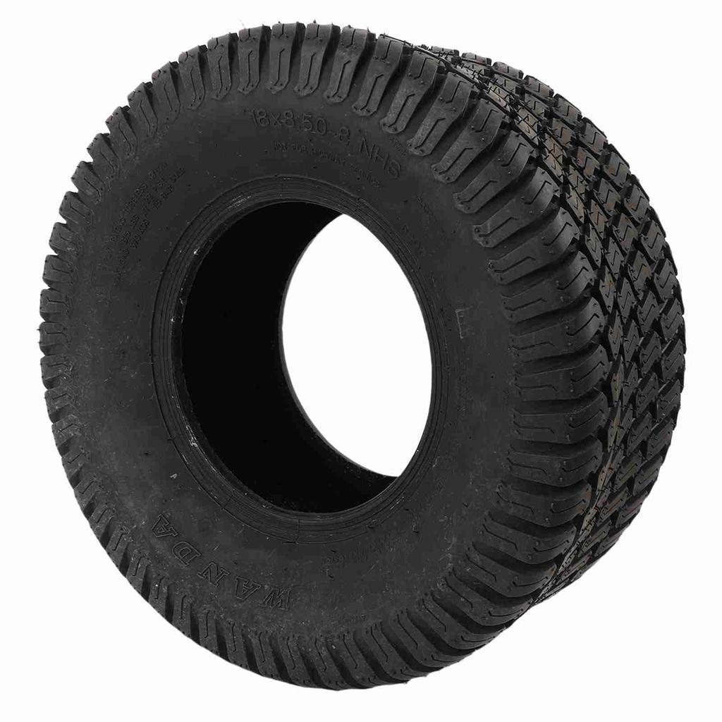 18X8.50 8 Tire Tubeless 6PR Explosion Proof Excellent Traction Rubber ATV UTV Tire for Go Kart Golf Cart Garden Lawn
