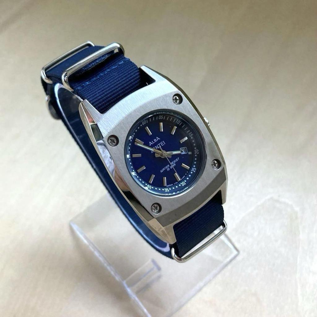 [USED] ALBA ZENTEI V782-0810 Watch, Vintage, Rare
