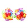 Kids Cute Hawaiian Grass Hula Lei Skirt Flower Wristband Garland Costume Fancy