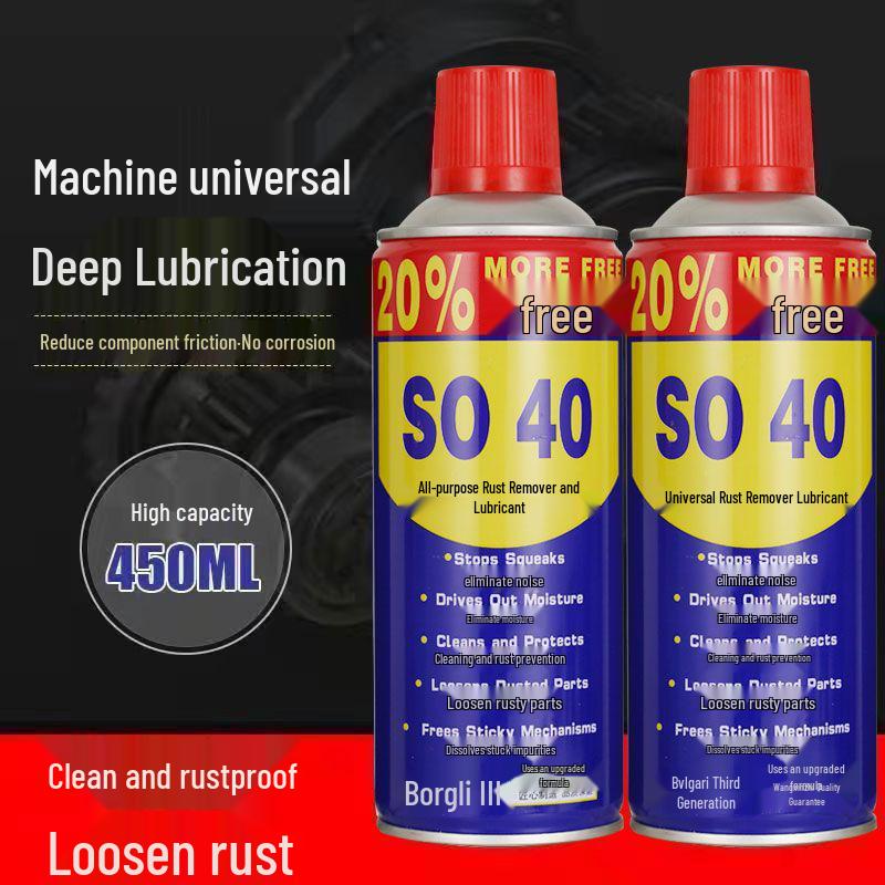 Rust Inhibitor Lubricant & Metal Cleaner: Powerful Rust Remover & Screw Loosener