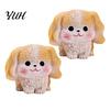 Micro Landscape Accessories 2Pcs Mini Dog Figurines, Cute Resin Puppy Miniature Animal Figures, Small Cat Ornaments for Landscape, DIY Crafts, Desktop