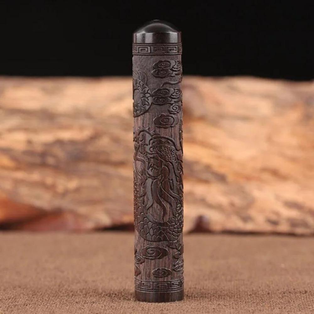 1PC Creative Toothpick Holder Solid Wood Toothpick Box Kitchen Tools Portable Tooth Pick Holder