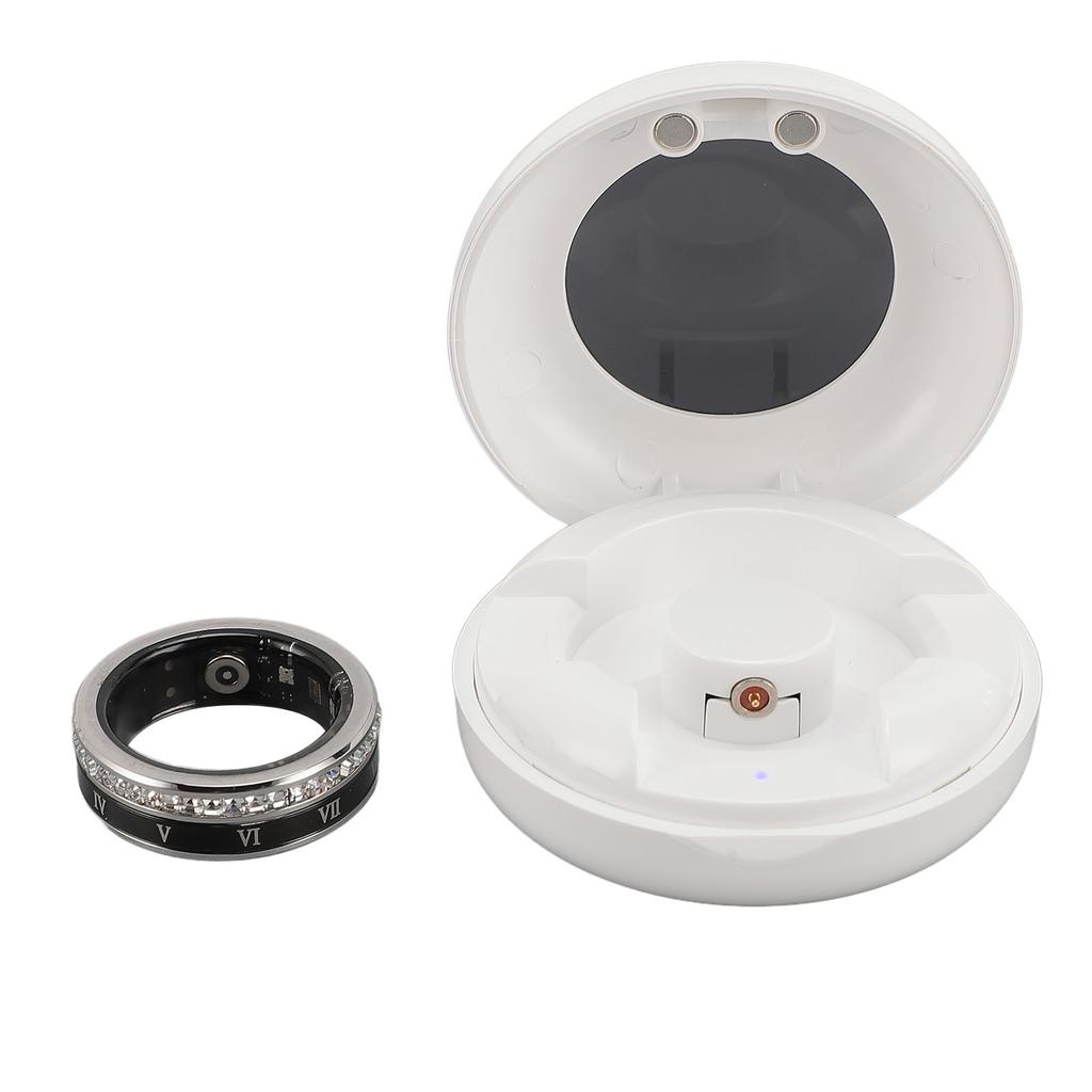 Smart Ring Health Tracker IP68 Wasserdicht Bluetooth 5.1 Sport Fitness Tracker Schrittzählerring