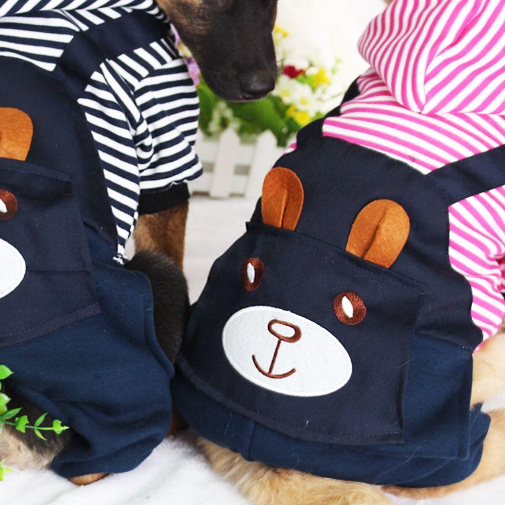 Warm Cat Sweatshirt Thickened Pet Clothes Kawaii Dog Pullover Hoodie  Small Dogs
