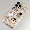 Pachacorgi Shin-chan iPhone 17/16 Pro/15/13 Pro Max/11/XS Transparent Case for Women