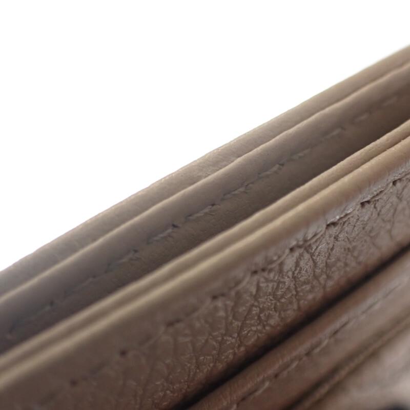 Dior S5130UWHC_M116 Card Case Beige Calfskin Women