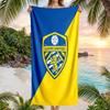 Leeds United Fotbalový Plážový Ručník Měkký Mikrovláknový Letní Ručník Rychleschnoucí Absorpční Ručník na Pláž, Bazén, Cestování