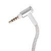 QDC Connectors Headphone AUX Cable Earphone Wire Line 3.5mm Port for QDC Pin Earpiece Better Sound Quality