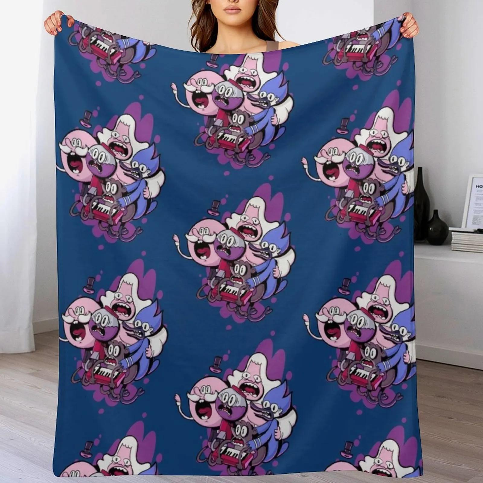 

New The Power Throw Blanket Anti Shedding Soft Fuzzy Blanket for Home 102x76cm(40x30in)