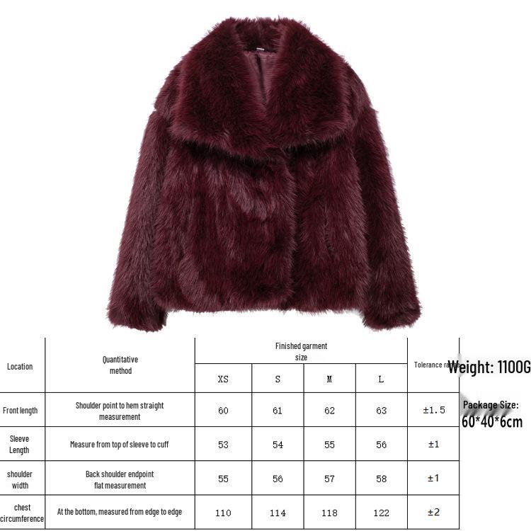 Women's Winter Lambswool Thick Cardigan Coat - New Fur Series