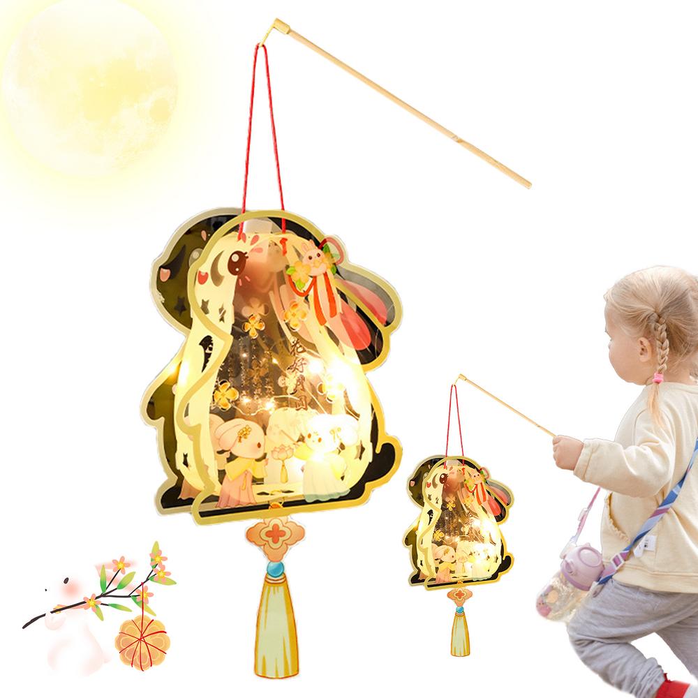 Przenośne Chińskie Lampiony Papierowe Chińska Tradycyjna Ręczna Lampa Dekoracja Świąteczna Sztuczny Lampion LED Ręczny Festiwalowy Papier