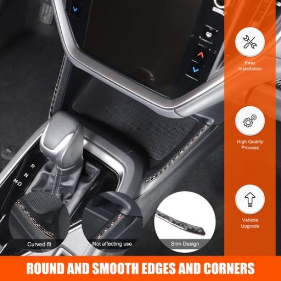 Carbon Fiber Center Console Side Strip Trim Sticker Fit For Subaru Crosstrek 23+