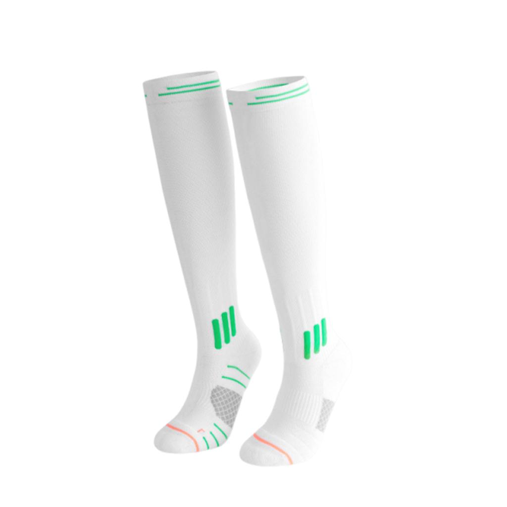 Women's Spring And Summer Knee-High Functional Compression Socks For Skippinged Rope, Aerobics And Pressure Sports