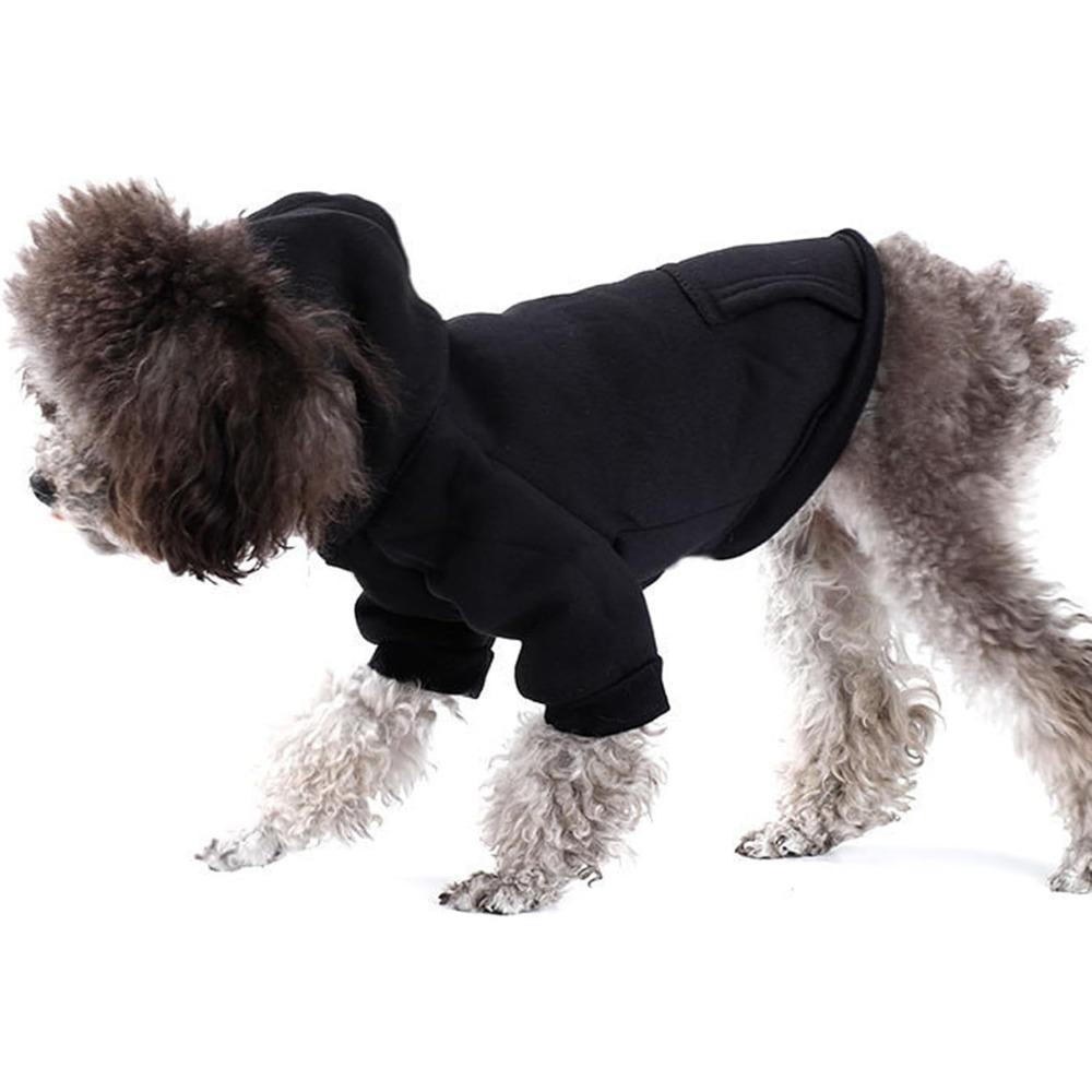 Pet Dog Cold Weather Jacket with Pockets Winter Dog Hoodie Warm Puppy Clothes for Large and Small Dogs Chihuahua Clothing, Sweet Gift for Cute Pets