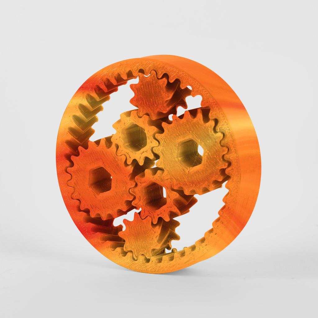3D Printed Fast Planetary Gear Wobble Toggle Relieving New Take On The Classic Relieving Toggle Product