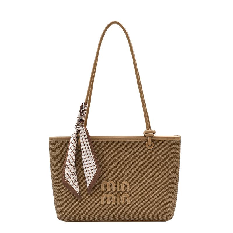 Portable large-capacity tote bag women's 2025 new trendy high-end versatile shoulder bag fashionable foreign messenger bag