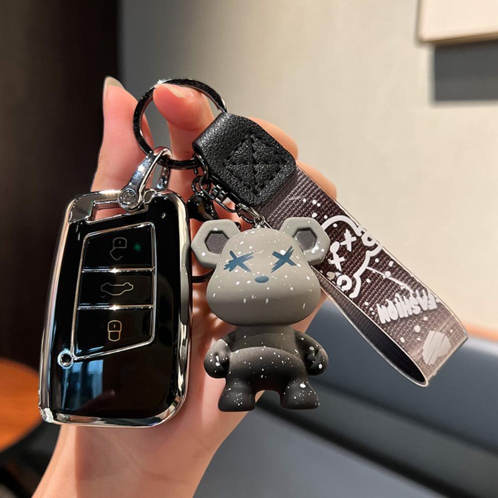 Durable for VW Key Holder for Golf Polo Passat Tiguan Lavida Bora Sagitar Troc Tuyue Lamando Protective Cover