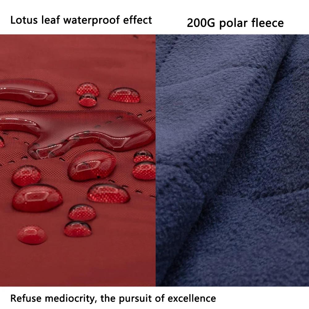 Waterproof Outdoor Blanket Windproof and Warm Extra Thick Fleece Great for Camping, Picnics, Beaches, Stadiums