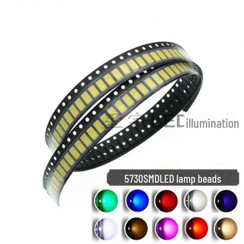 

5730 SMD LED Lamp Beads - висока потужність 0,5 Вт, висока яскравість білого світла, світлодіодний діод 0,2 Вт 0.2W 40-45LM Warm White