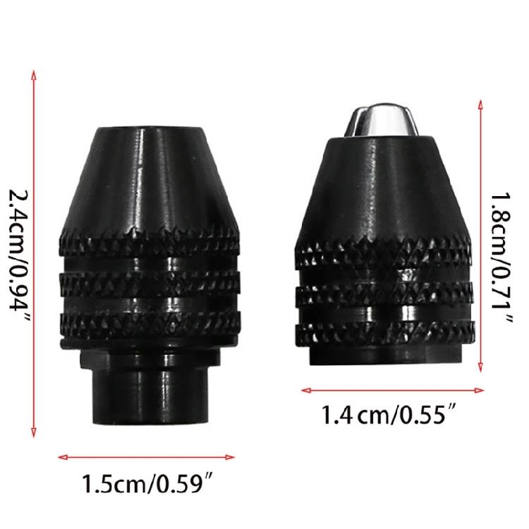 Multifunctional M7/M8 Keyless Drill Chuck Rotary Tool 4-Types Optional Chucks