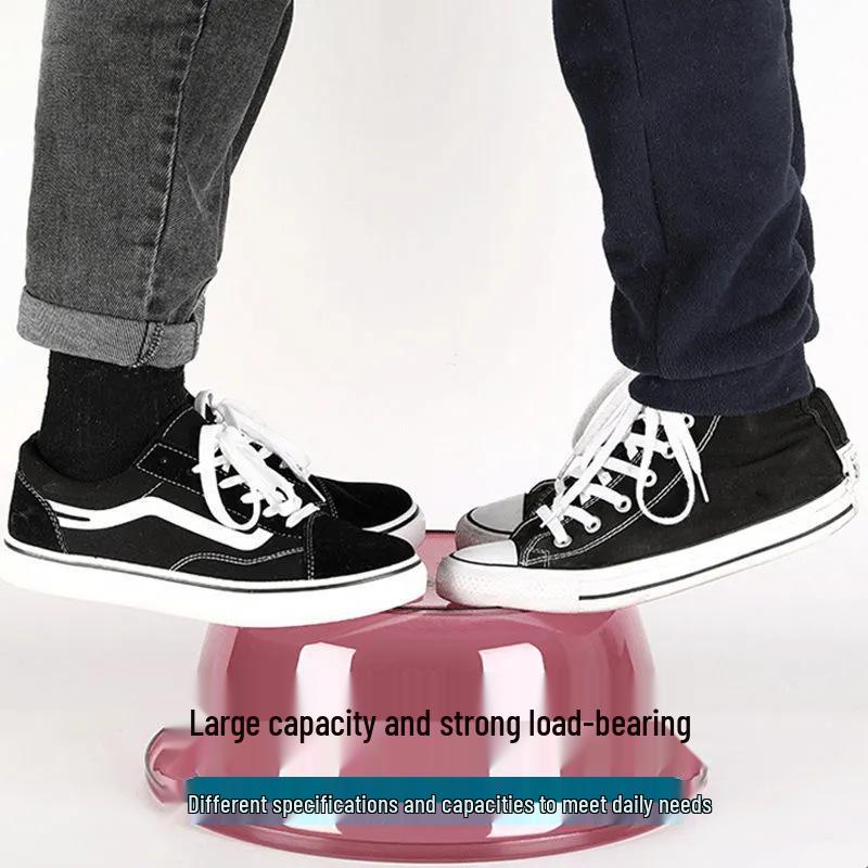 Durable Clear Plastic Washbasin for Vegetables, Laundry, and Foot Washing - Child and Baby-Friendly