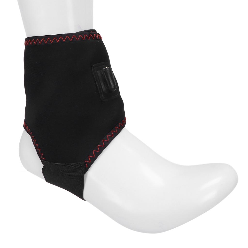 Electric Heated Ankle Brace Pain Relief Sprain Recovery Heating Ankle Wrap Support for Men Women