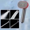 360 Rotating High Pressures Shower Head Multifunction Sprayers Water Softener Filter Easy Installation ABS Materials
