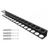 Screwdriver Organizer Steel Screw Driver Hanger Wall Mount Hand Tool Storage Organizer Rack For Workshop Workbench