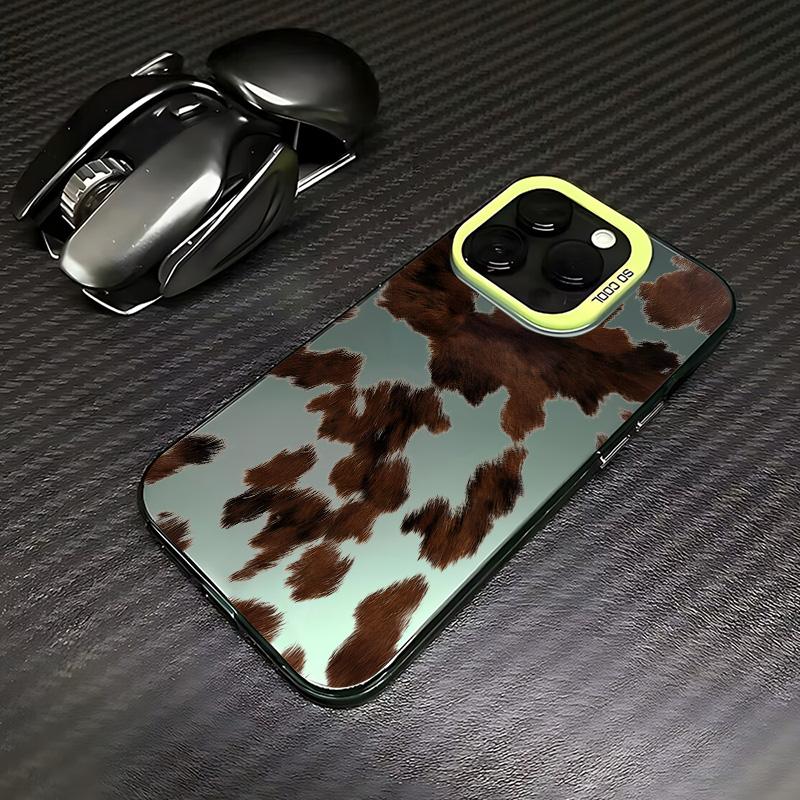 Creative Milk Cow Pattern Phone Case for Samsung Galaxy S26 S25 S24 S23 S22 S21 FE Ultra Edge Plus 4G 5G Anti Fall Matte Cover