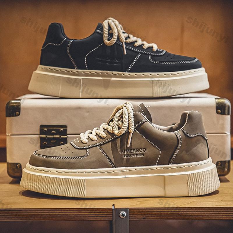 Fashion Male Casual Sneakers Autumn New Platform Outdoor Non-slip Wear-Resistant Shoes Men Fashion Comfortable Platform Sports Shoes