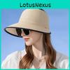 Summer Straw Sun Hat With Wide Brim For Beach Vacation Sun Protection