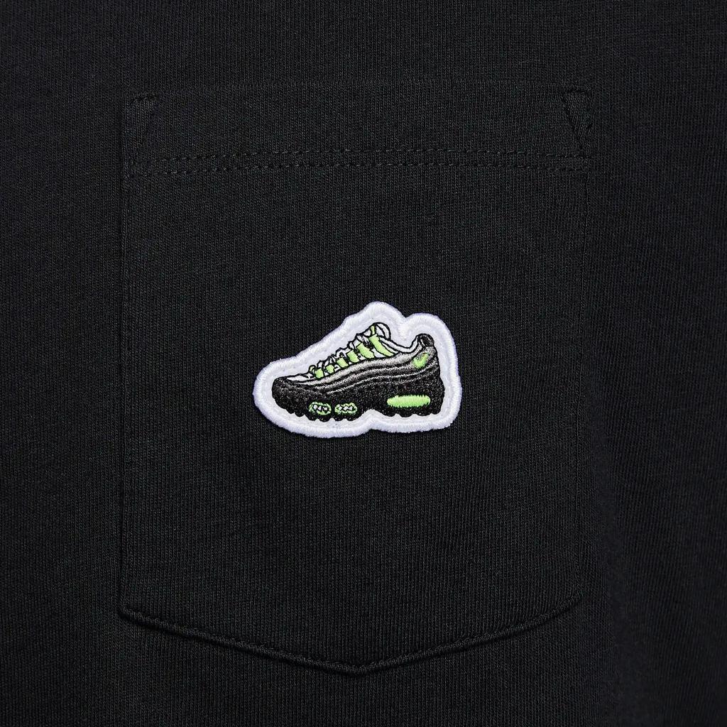 New Nike Sportswear T Shirt Men's Black HJ0575-010