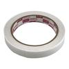 Waki Sangyo WKGC15 Double-Sided Tape, Cut by Hand, Multi-purpose, Strong, Clean Cut, Width 0.6