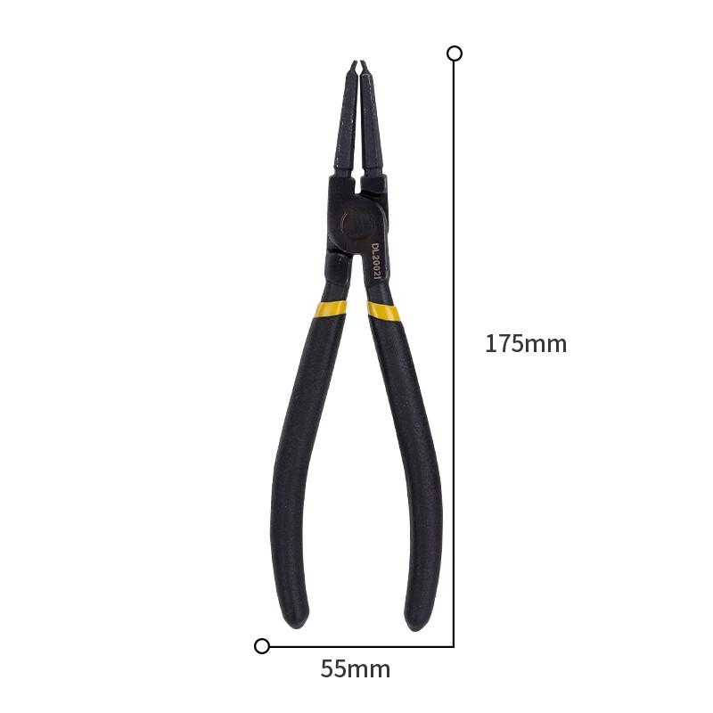 Deli 7-inch Internal Straight Circlip Pliers