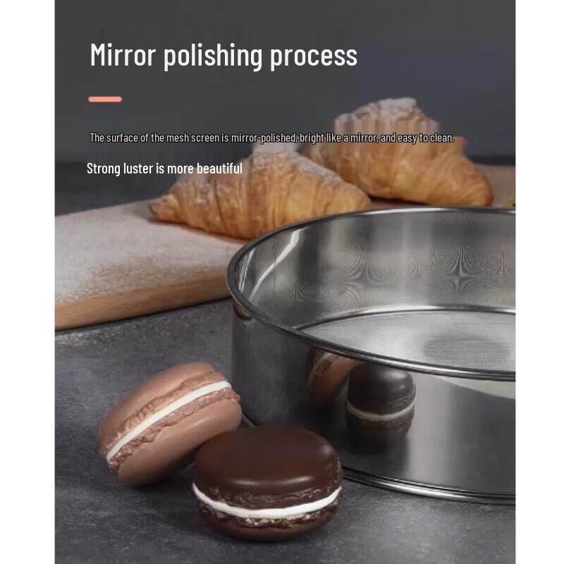 SIVIR Stainless Steel Baking Flour Sieve