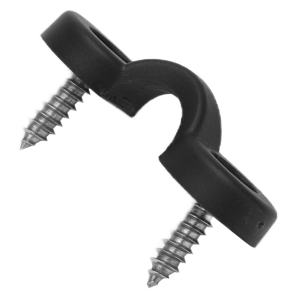 Deck Rope C Type Buckle Kayak Handle Buckle with Screw Set Kayak Pad Eye Deck Rigging Kit