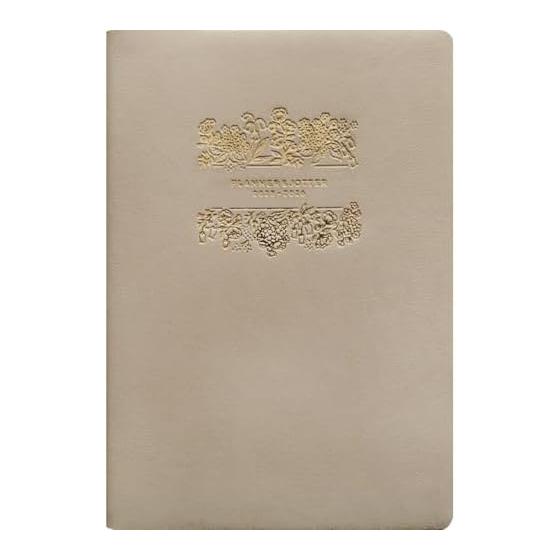 El Commune Matka Notebook Starting April 2025 B6 Weekly Block Botanica Greige DR-WK-650