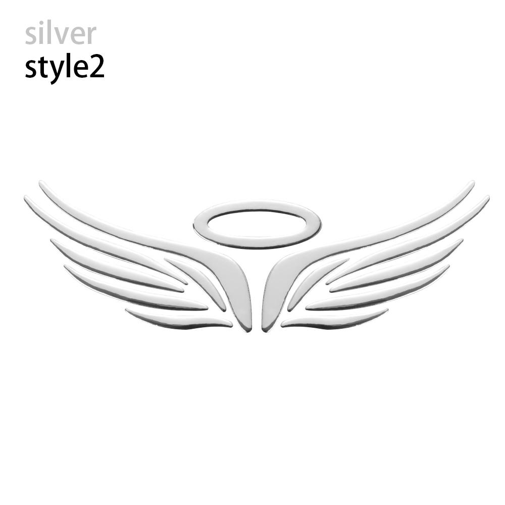 Cool Badge 3D Vinyl Angel Fairy Wings Car Sticker Vehicle Decal Car Auto Truck Logo