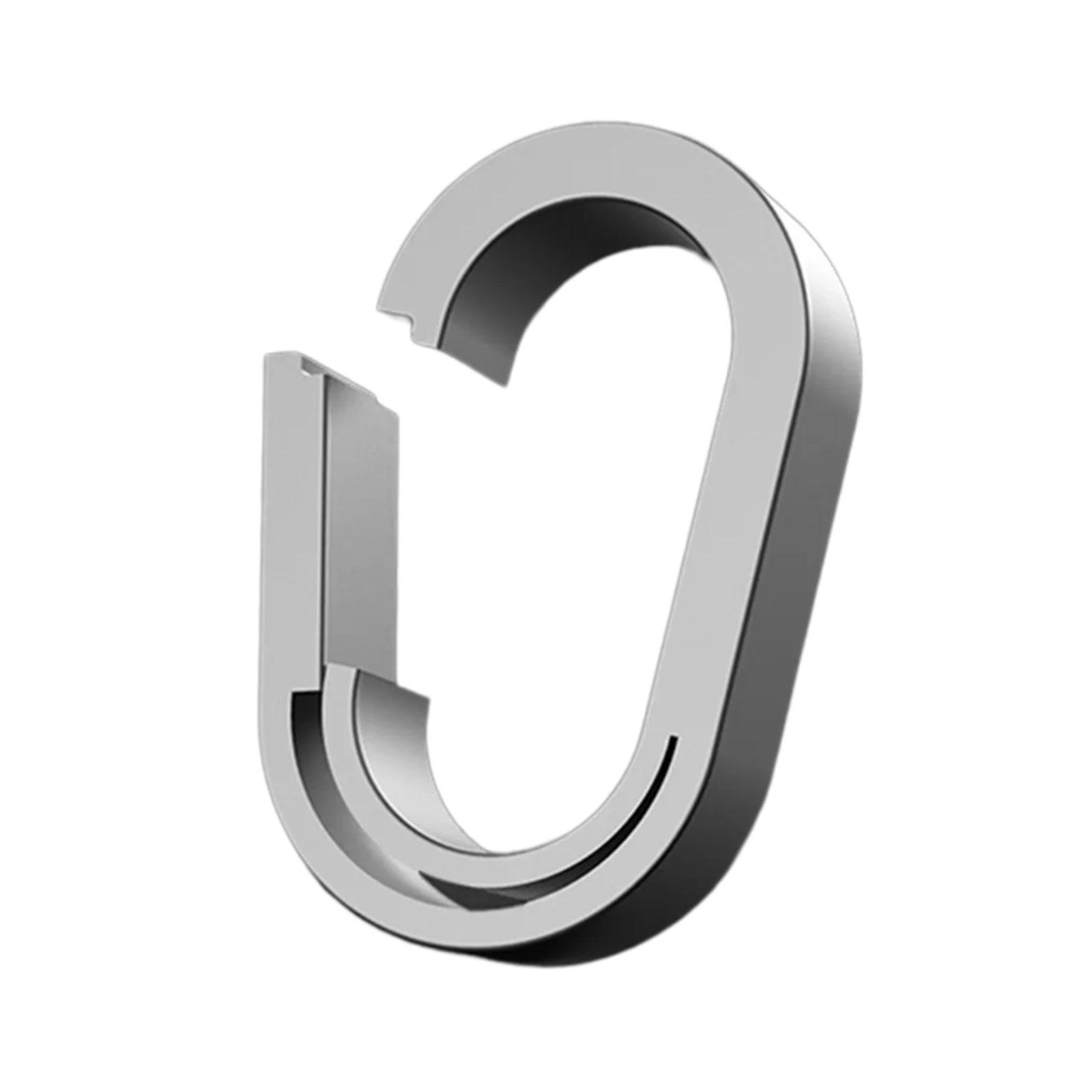 

Прочный титановый крючок-держатель для ключей, экономящий место, титановый крючок для ключей, практичные брелоки для организации прихожей S