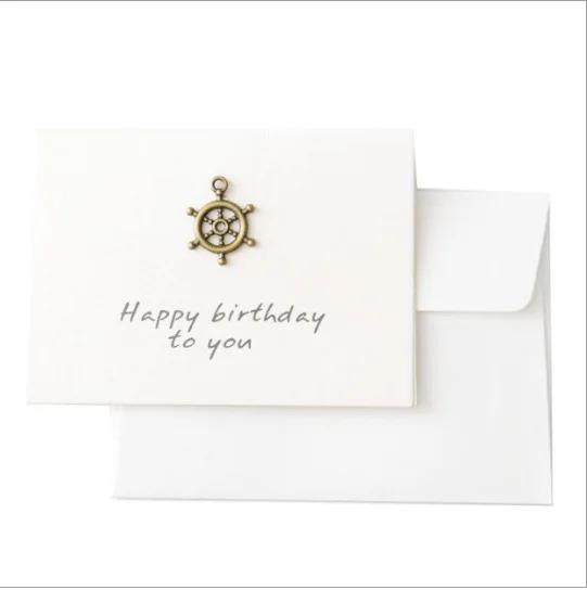 

Спасибо Белая поздравительная открытка Жене Мужу Поздравительная открытка на день рождения Свадебная вечеринка Карточки для сообщений Праздничное благословение Детский подарок чёрный