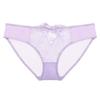 French panties ultra-thin mesh breathable low-rise large-size panties sexy transparent hollow embroidered lace briefs