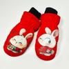 Cozy Winter Cartoon Fleece-Lined Gloves for Girls, Ages 2-5