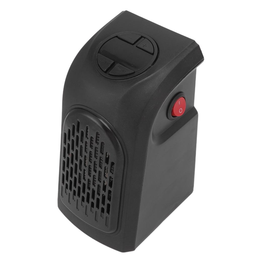 400W Space Heater Wall Outlet Heater Electric Plug In Heater Small Portable Heater with Remote Control